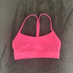 Lululemon Flow Y Bra in Washed Mauve